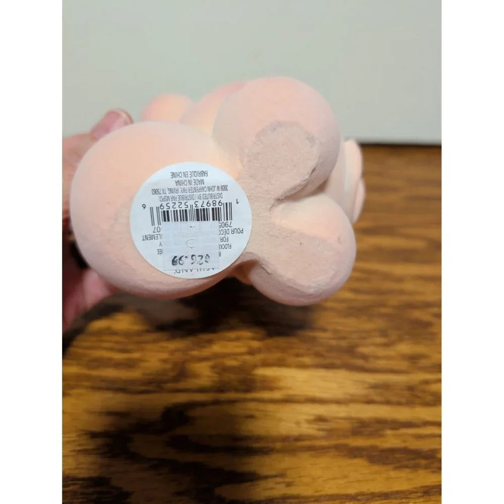 Flocked poodle home decor - Picture 5 of 5